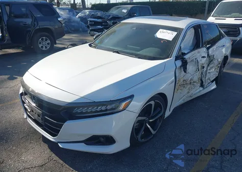 2021 Honda Accord Sport 2.0T from USA, damaged, VIN 1HGCV2F36MA021321